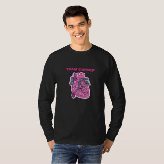 Camiseta Cardiología del equipo Corazón anatómico, Médica