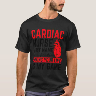 Camiseta Cardiología Enfermera cardiaca