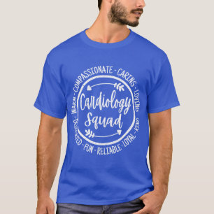 Camiseta Cardiología Escuadrón Cardiólogo Médica Cardíaco C
