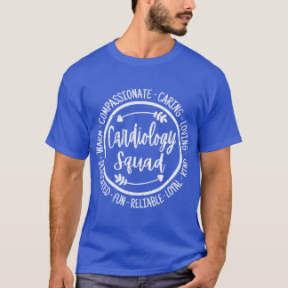 Camiseta Cardiología Escuadrón Cardiólogo Médica Cardíaco C