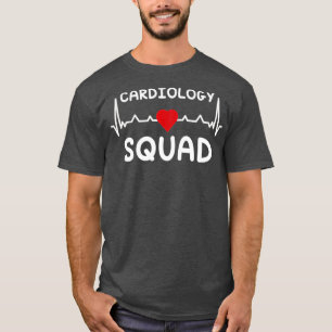 Camiseta Cardiología Escuadrón Enfermera Cardióloga