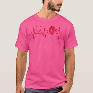 Camiseta Cardiólogo Cardiología del latido cardiaco Médico 