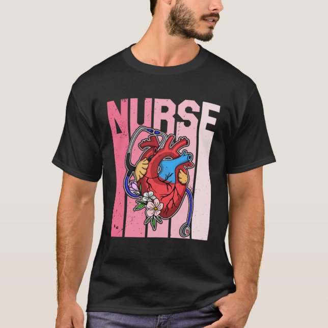 Camiseta Cardiology Cardiologist Cardiograph Nurse Professi (Anverso)