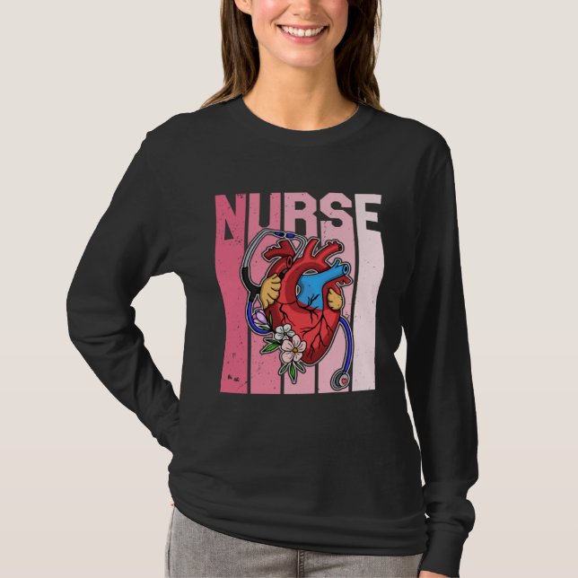 Camiseta Cardiology Cardiologist Cardiograph Nurse Professi (Anverso)