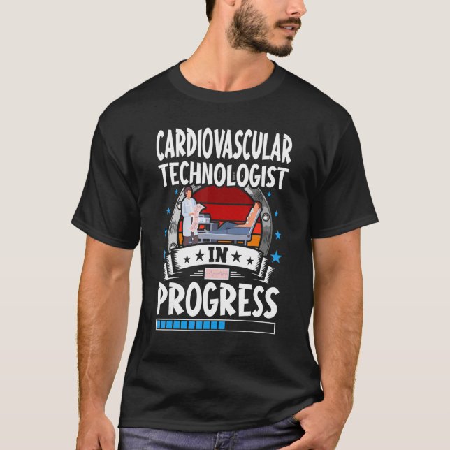 Camiseta Cardiovascular Technologist In Progress Trainee St (Anverso)