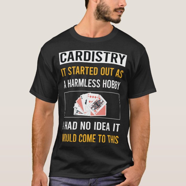 Camiseta Cardista de química de hobby inofensivo (Anverso)