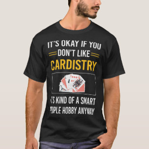 Camiseta Cardista de química para personas inteligentes