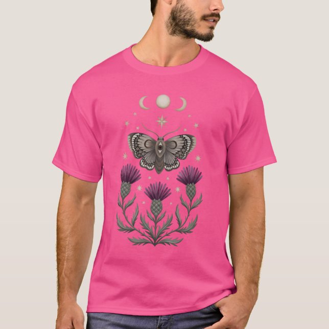 Camiseta Cardo y Polilla (Anverso)