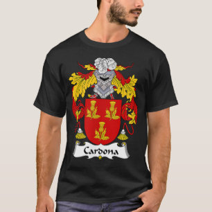 Camiseta Cardona Coat of Arms Family Crest 