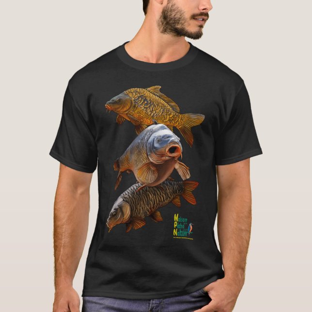 Camiseta Cardumen de carpas (Anverso)