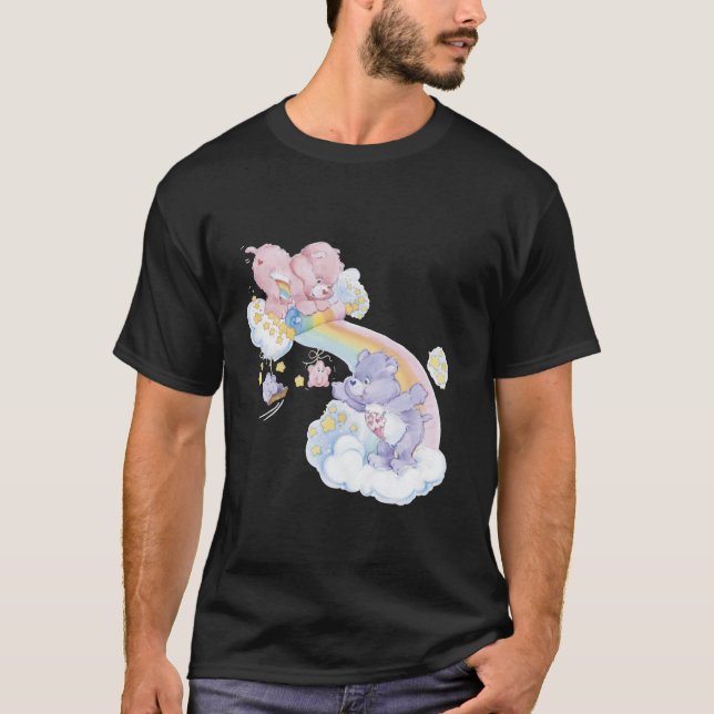 Camiseta Care Bears Alegría y Comparte Cascada de Arcoíris (Anverso)