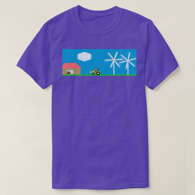 Camiseta Care for our planet (Diseño del anverso)