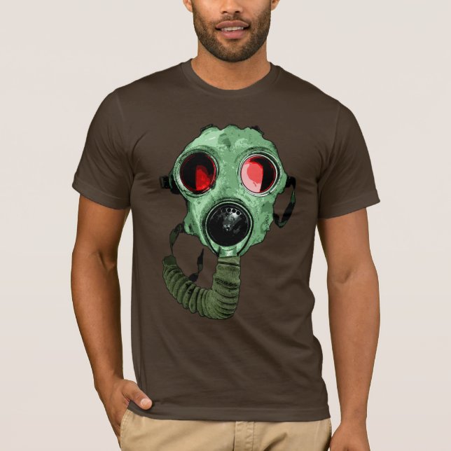 Camiseta Careta antigás (Anverso)