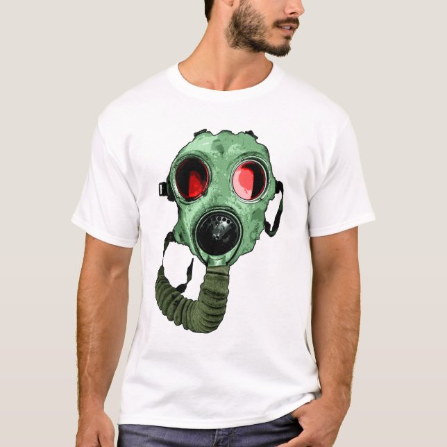 Camiseta Careta antigás (Anverso)