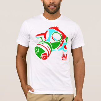 Camiseta Careta antigás de Konflict