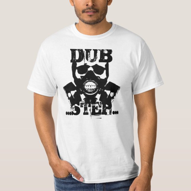 CAMISETA CARETA ANTIGÁS, DUBSTEP (Anverso)