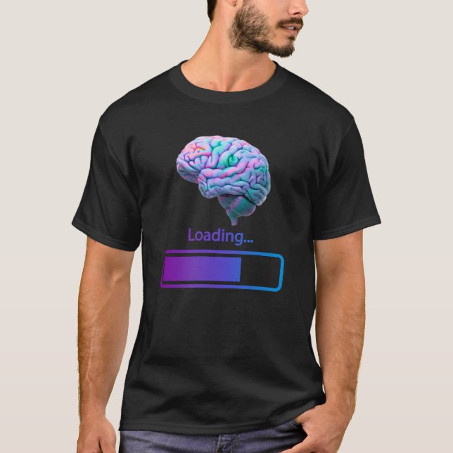 Camiseta carga cerebral (Anverso)