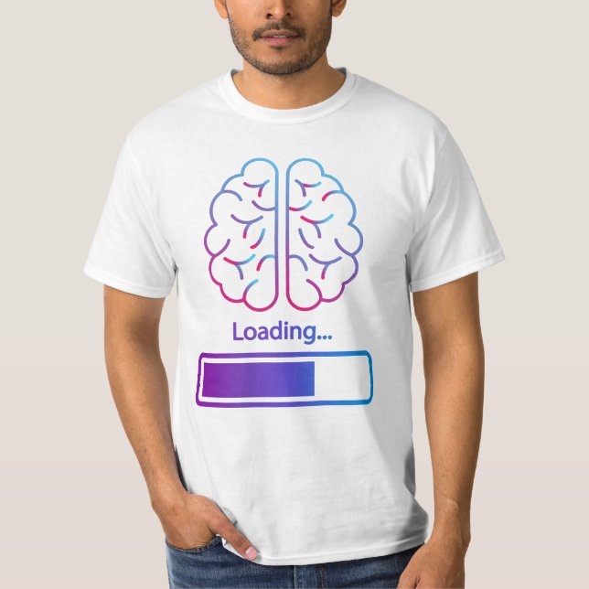 Camiseta carga cerebral (Anverso)