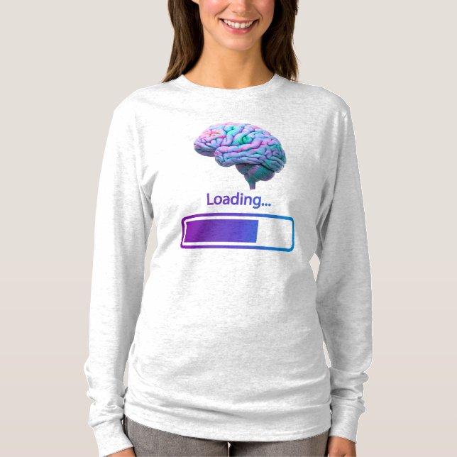 Camiseta carga cerebral (Anverso)
