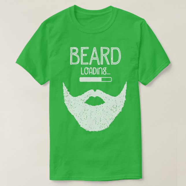 Camiseta Carga de barba 6 (Diseño del anverso)