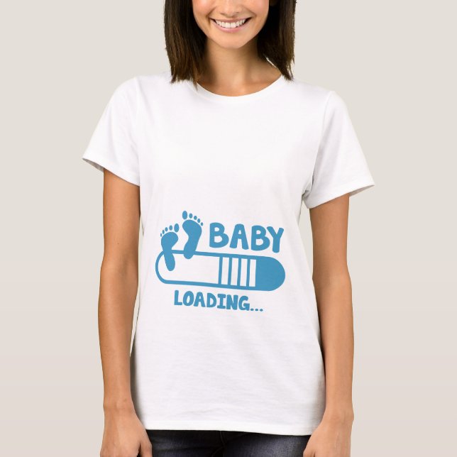 Camiseta Carga de Bebés (Anverso)