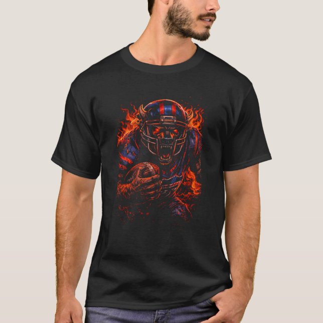 Camiseta Carga de Buffalo Bills – Iron Runner (Anverso)