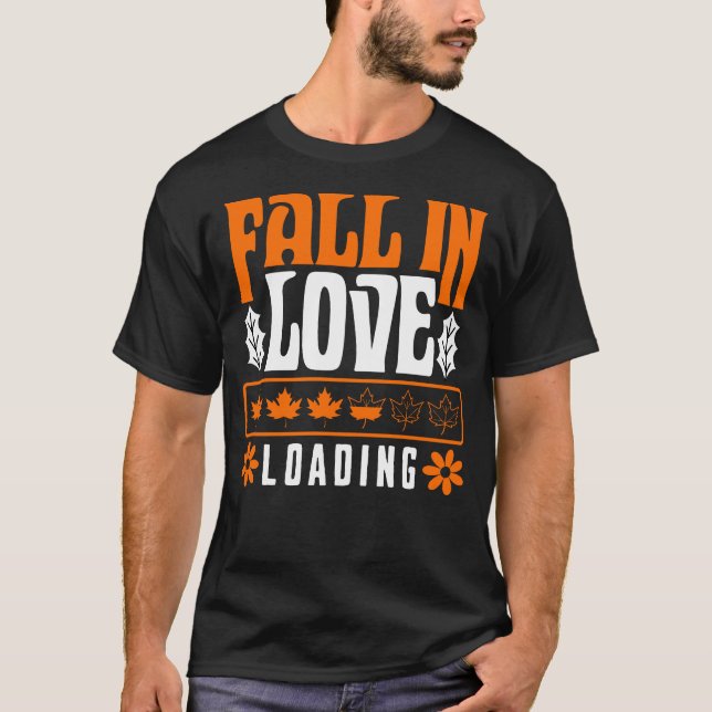 Camiseta Carga de Caída en Amor (Anverso)