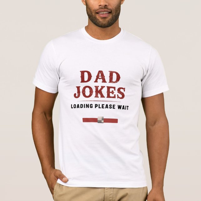 Camiseta Carga de Chistes de papá (Anverso)