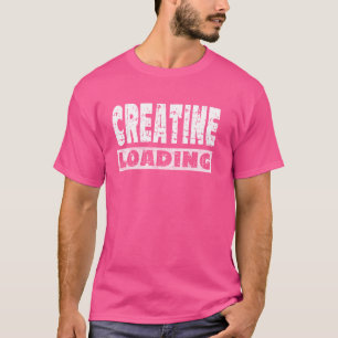 Camiseta Carga de creatina - Gimnasio divertida de entrenam