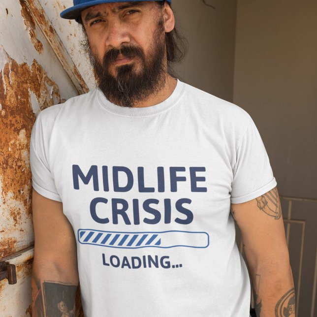 Camiseta Carga de crisis de vida media (Subido por el creador)