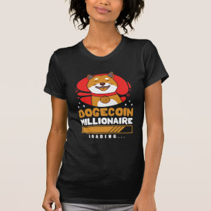 Camiseta Carga de Crypto DogeCoin Millionaire