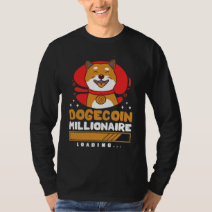 Camiseta Carga de Crypto DogeCoin Millionaire