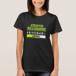 Camiseta Carga de Crypto Millionaire