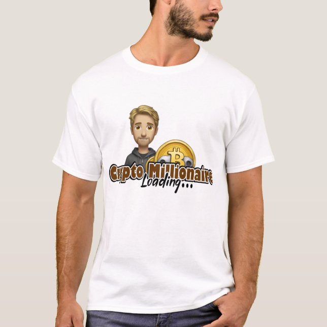 Camiseta Carga de Crypto Millionaire (Anverso)