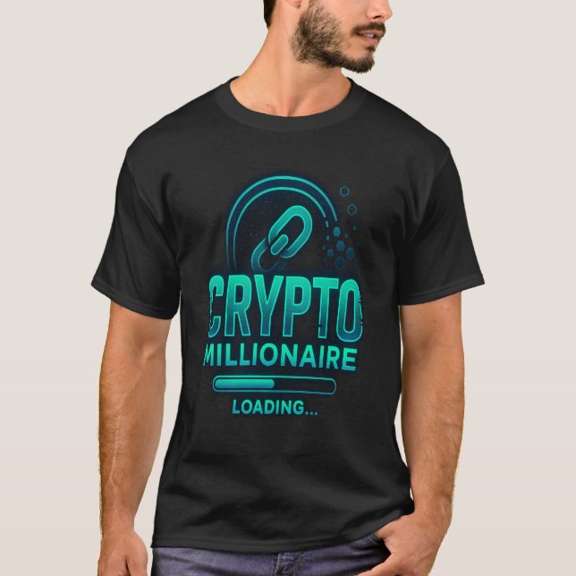 Camiseta Carga de Crypto Millionaire | Blockchain Investor  (Anverso)