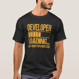 Camiseta Carga de desarrollador de estudio para estudiantes