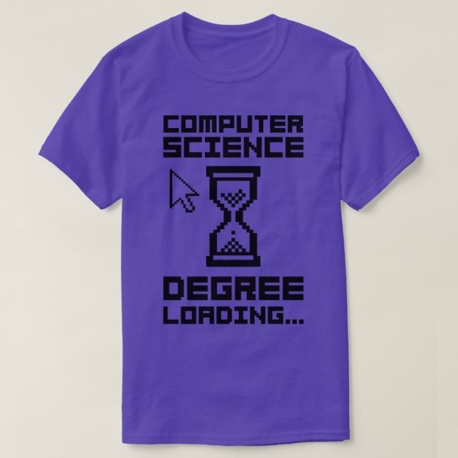 Camiseta Carga de grado de informática2 (Diseño del anverso)