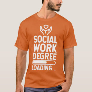 Camiseta Carga de Grado de Trabajo Social