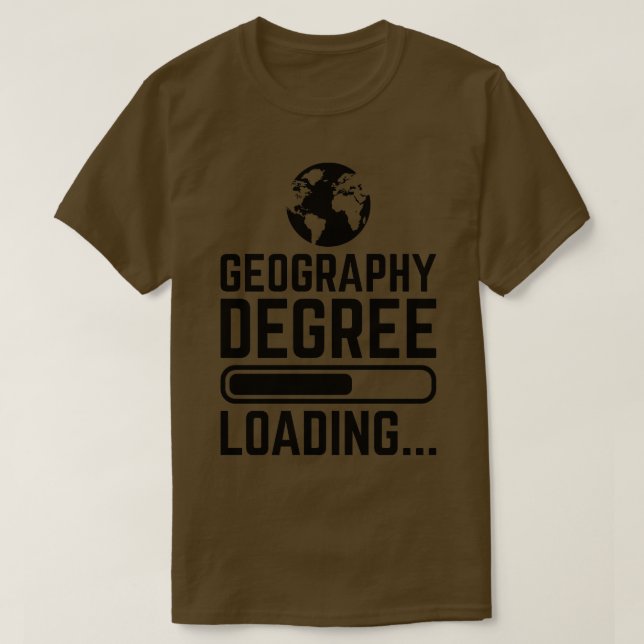 Camiseta Carga de grado geográfico 1 (Diseño del anverso)