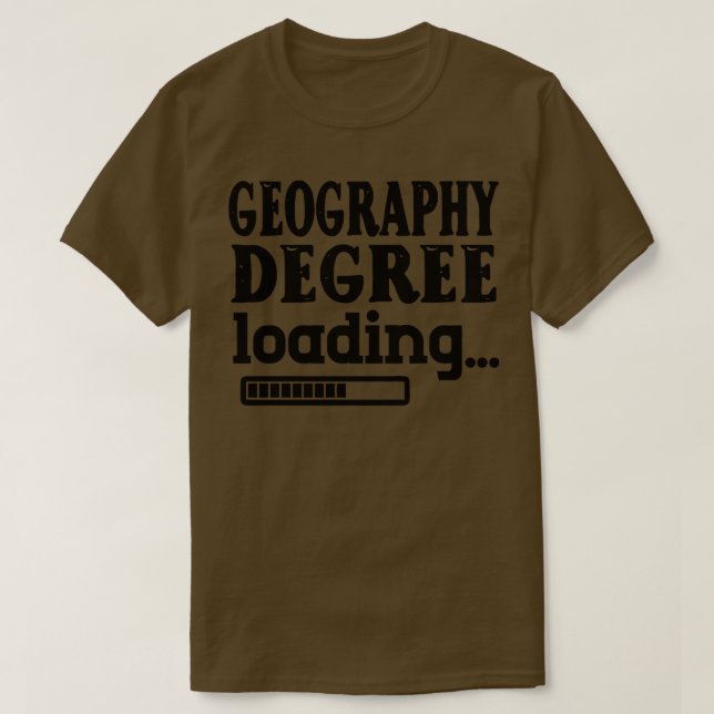Camiseta Carga de grado geográfico 1 (Diseño del anverso)