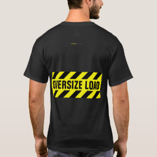 CAMISETA CARGA DE GRAN TAMAÑO