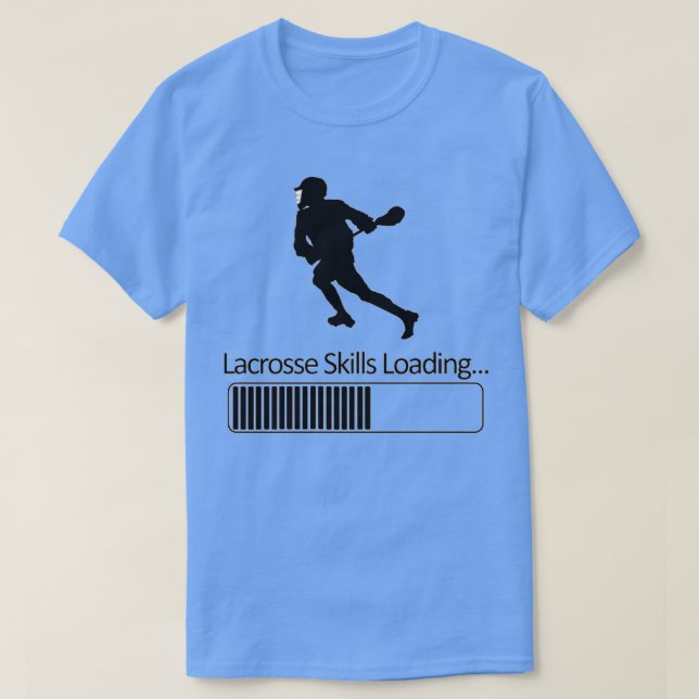 Camiseta Carga de habilidades de Lacrosse (Diseño del anverso)