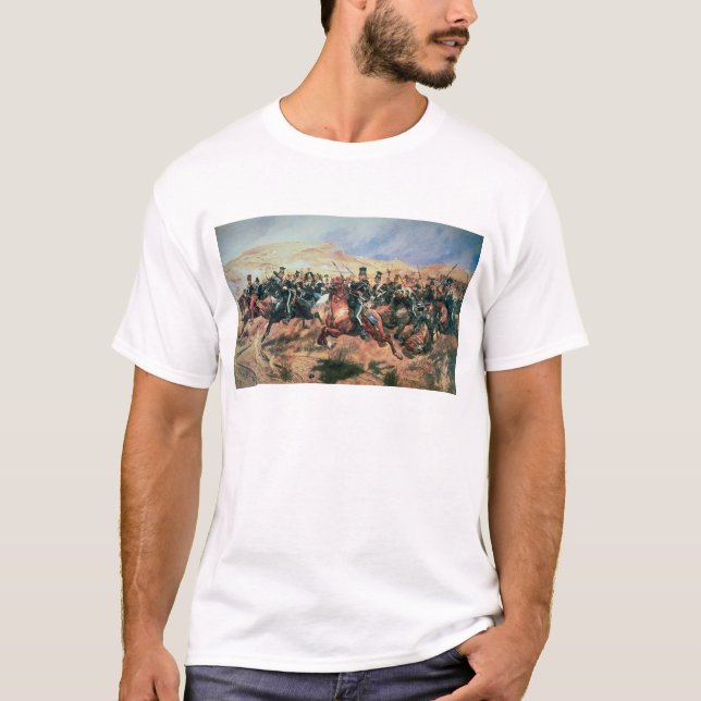 Camiseta Carga de la brigada ligera (Anverso)