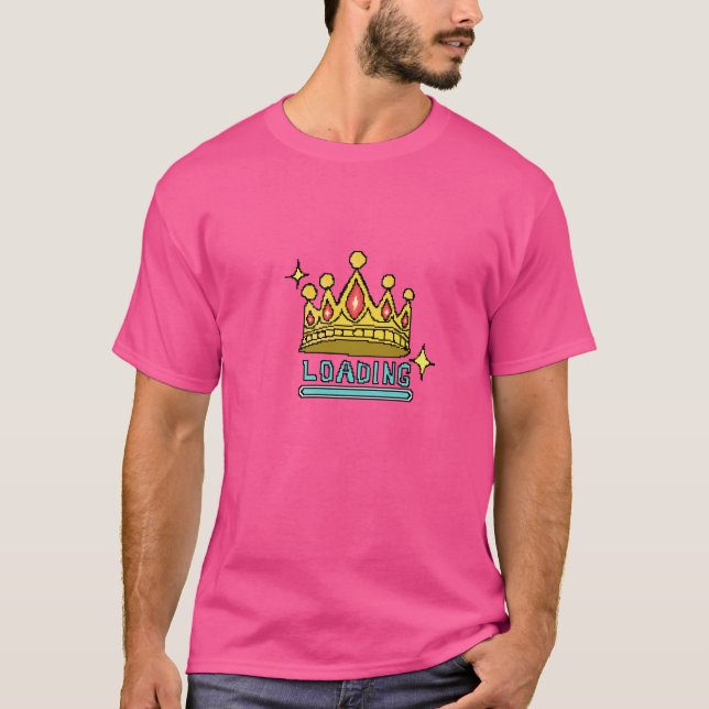 Camiseta Carga de la Corona Glitch: Despiertan rebelión de  (Anverso)