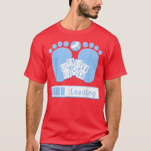 Camiseta Carga de Niño Bebé, Embarazo Geek, Revelación De G