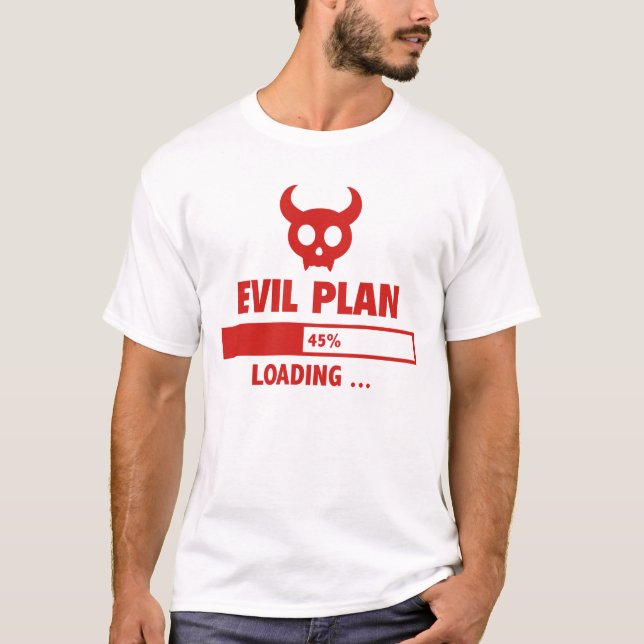 Camiseta Carga de Plan Malvado (Anverso)