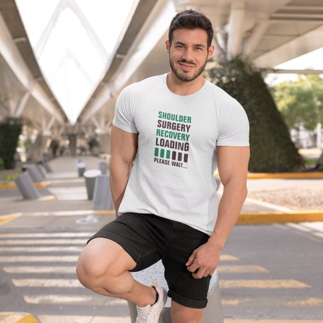 Camiseta Carga de Recuperación de Cirugía de Hombro (Subido por el creador)