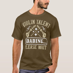 Camiseta Carga de Violin Talent