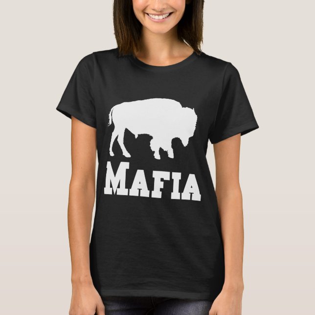 Camiseta carga en cuenta el regalo de la mafia de la mafia (Anverso)