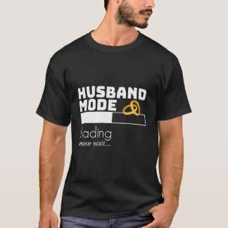 Camiseta Carga en modo de esposo - Enga de prometido de par